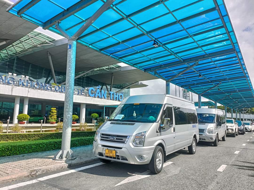 Xe đưa đón sân bay Cần Thơ đi Duyên Hải - Xe 4c- 7c- 16c -29c